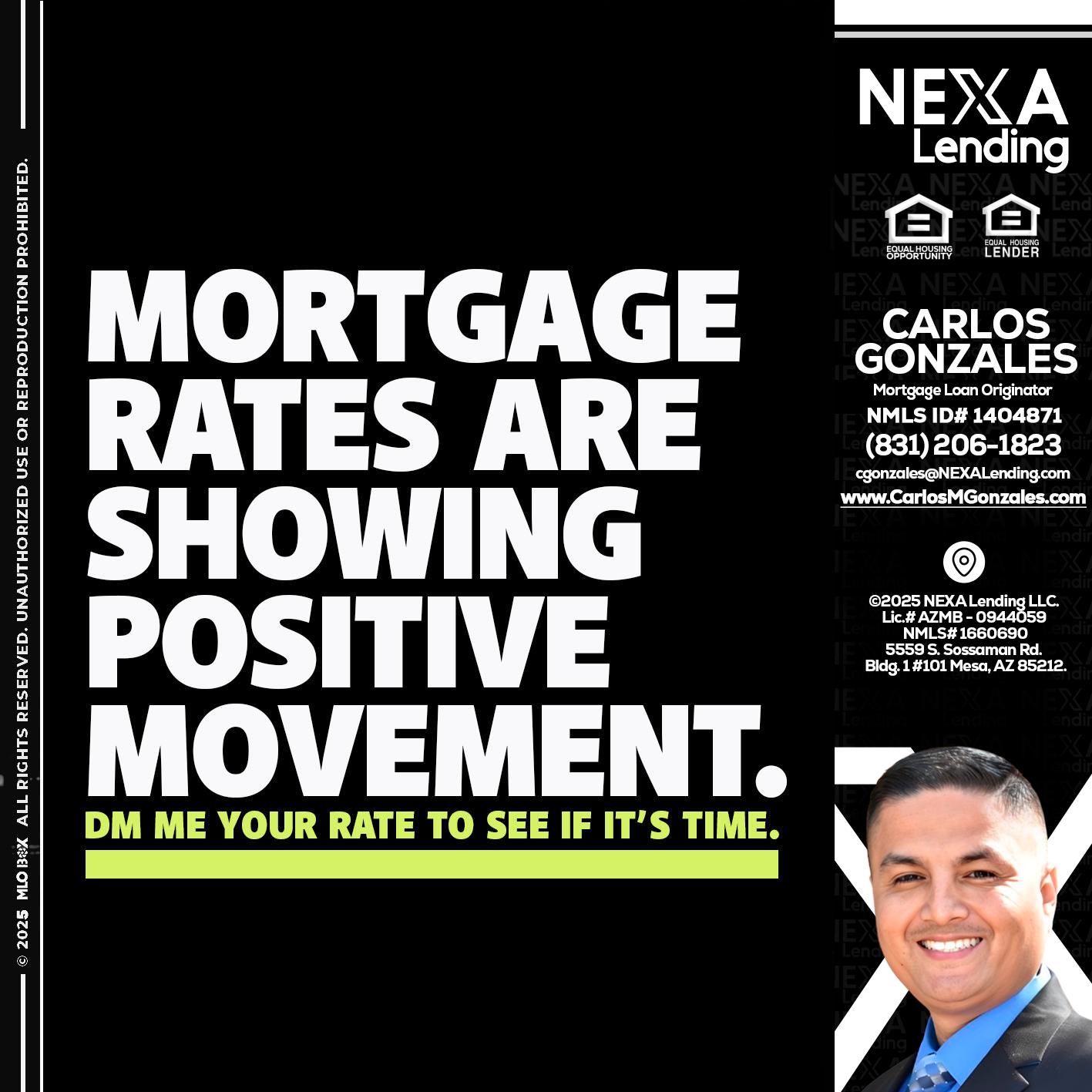 MORTGAGE - Carlos Gonzales -Mortgage Loan Originator