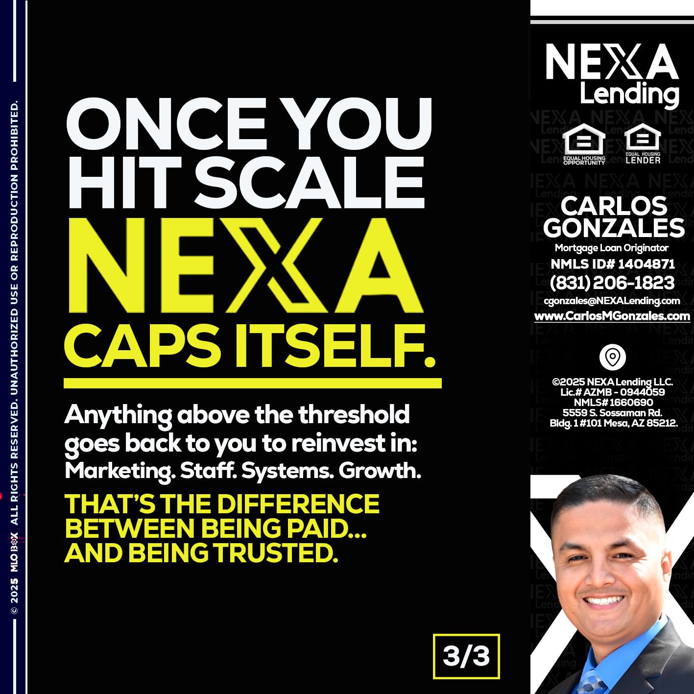 3 OF 3 - Carlos Gonzales -Mortgage Loan Originator