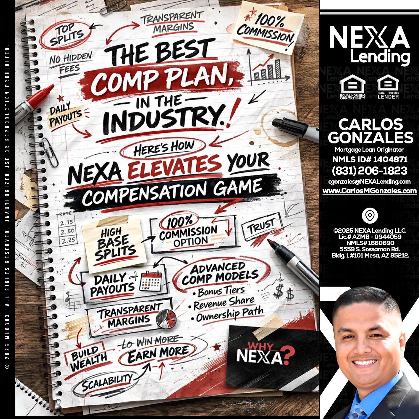 THE BEST COMP - Carlos Gonzales -Mortgage Loan Originator
