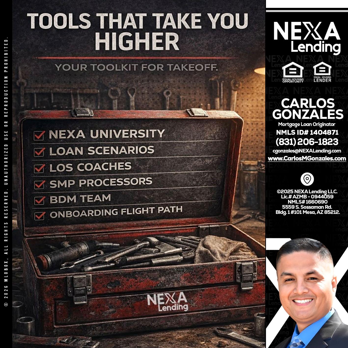 TOOLS THAT - Carlos Gonzales -Mortgage Loan Originator