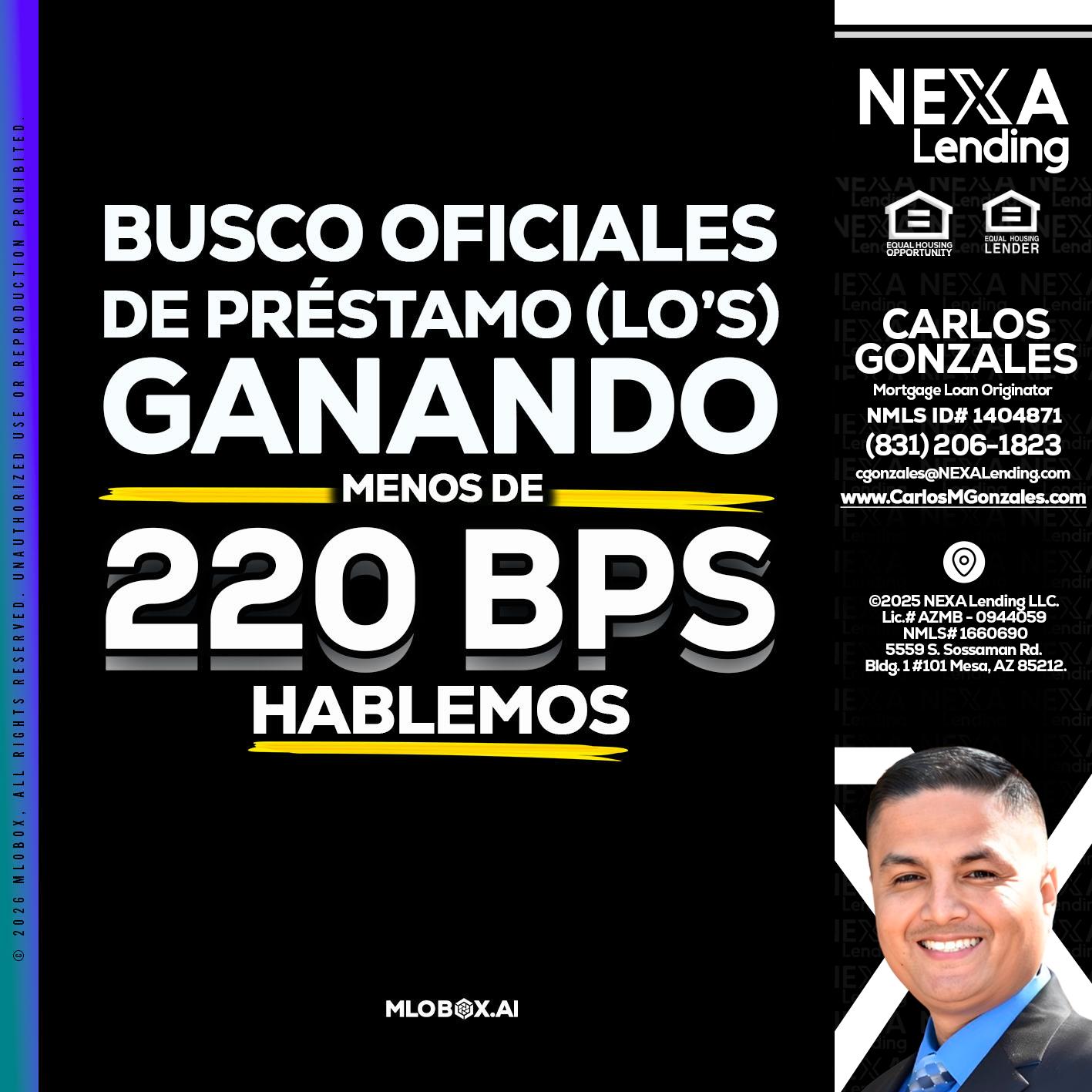 BUSCO OFICIALES - Carlos Gonzales -Mortgage Loan Originator