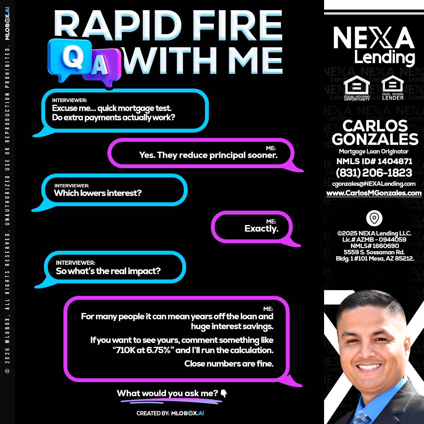 RAPID QA - Carlos Gonzales -Mortgage Loan Originator