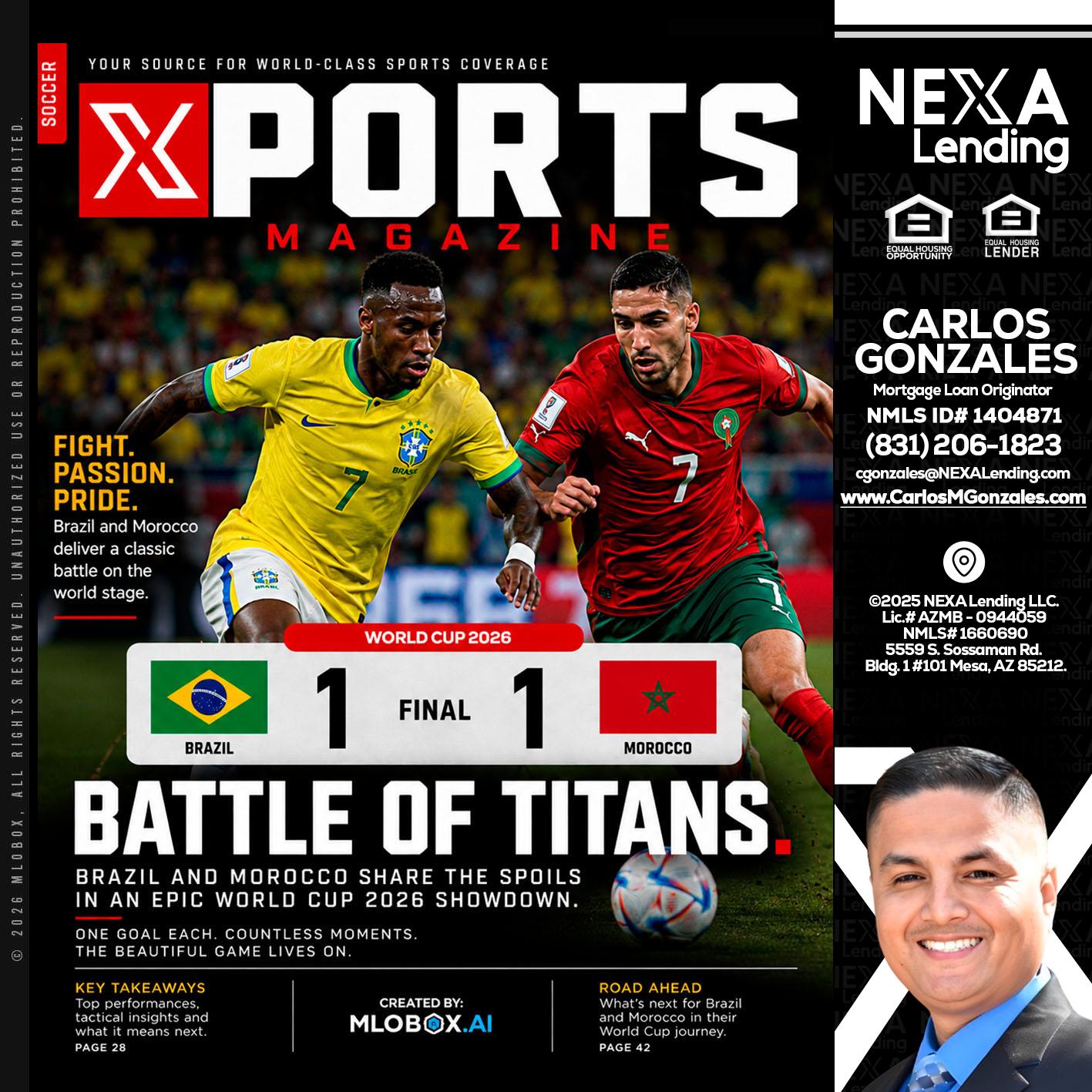 XPORTS - Carlos Gonzales -Mortgage Loan Originator